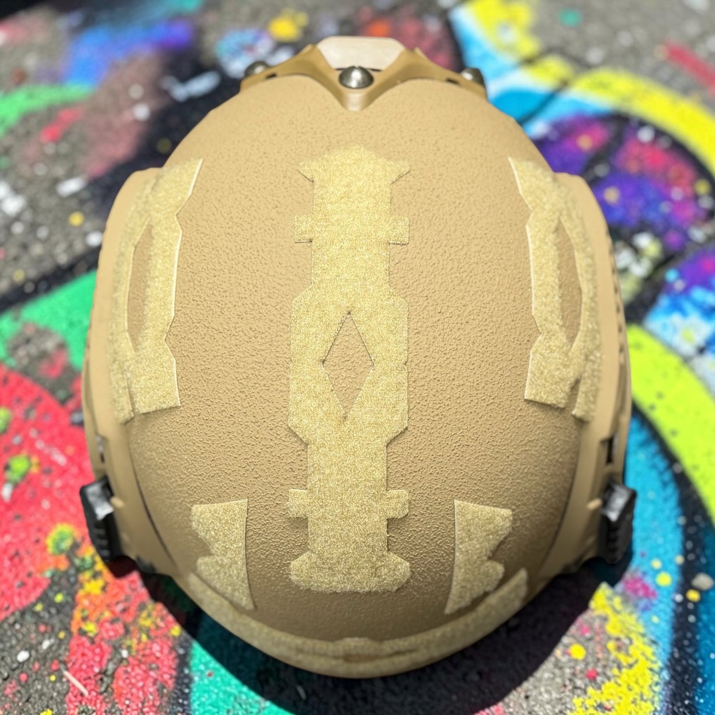 SCAR-ONE: DINGO DRIZZLE - Made in the USA - Frequency Resistant - Visual Signaling (FR-VS) Ballistic Helmet