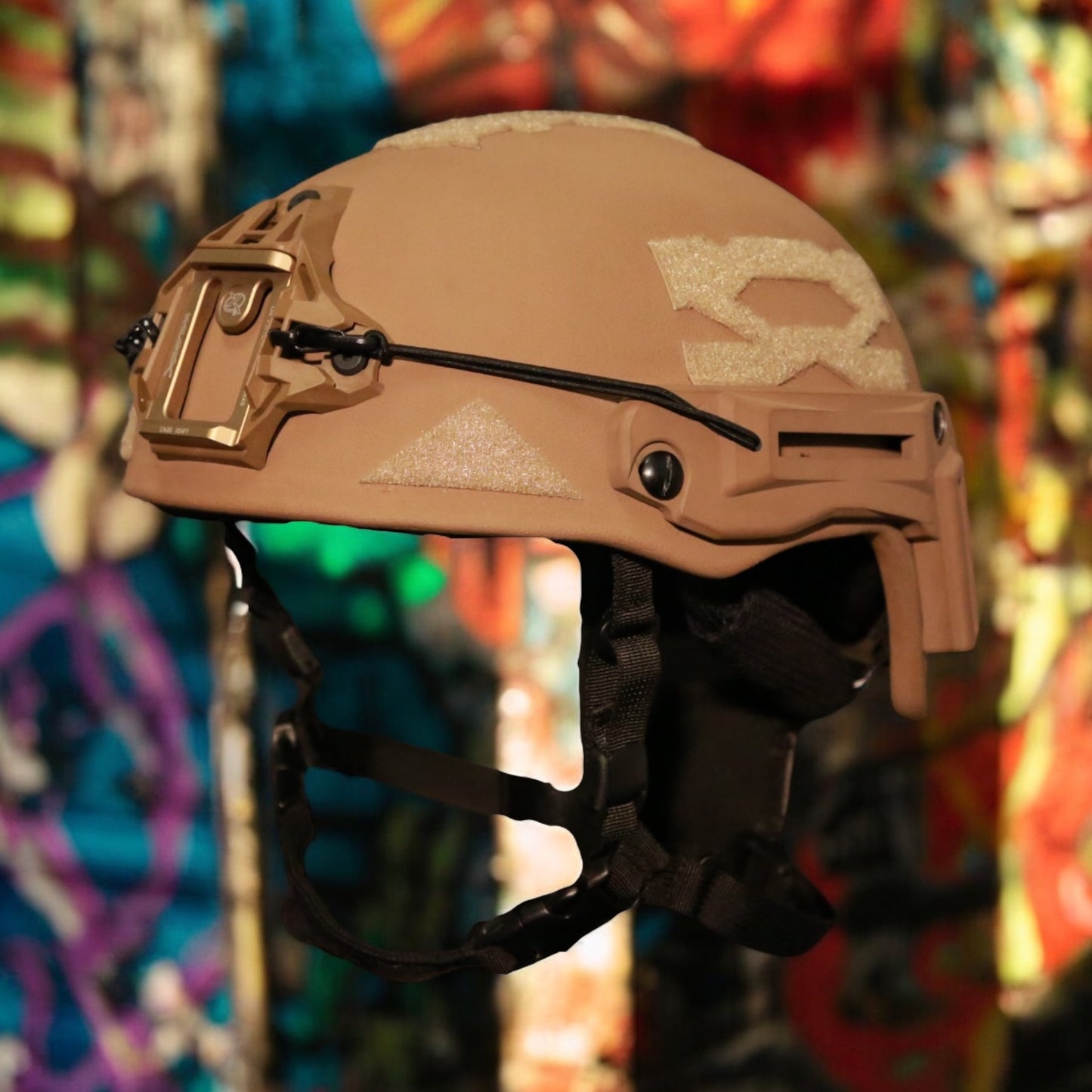 SCAR-ZERO: DINGO DRIZZLE - Frequency Resistant - Visual Signaling (FR-VS) Ballistic Helmet