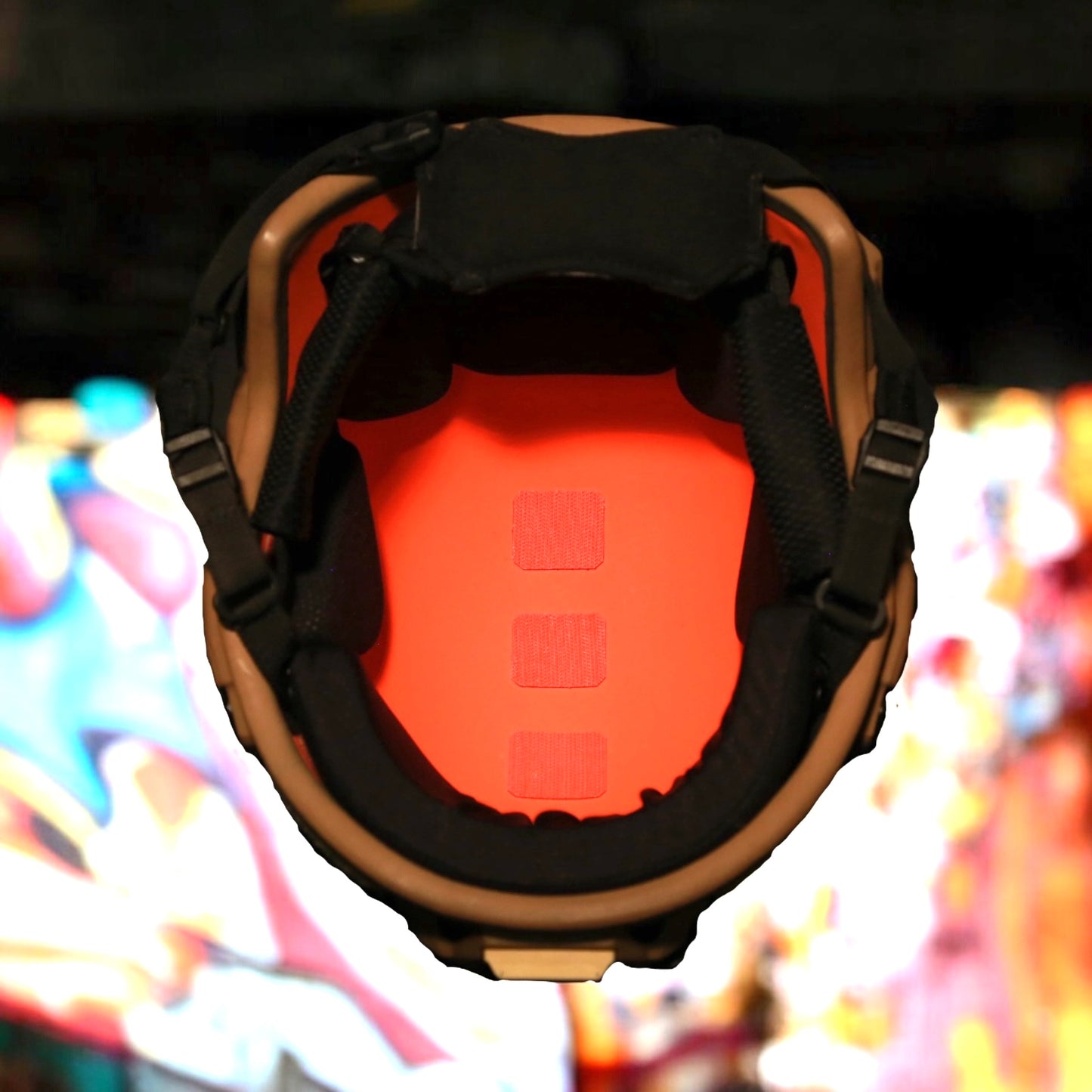 SCAR-ZERO: DINGO DRIZZLE - Frequency Resistant - Visual Signaling (FR-VS) Ballistic Helmet