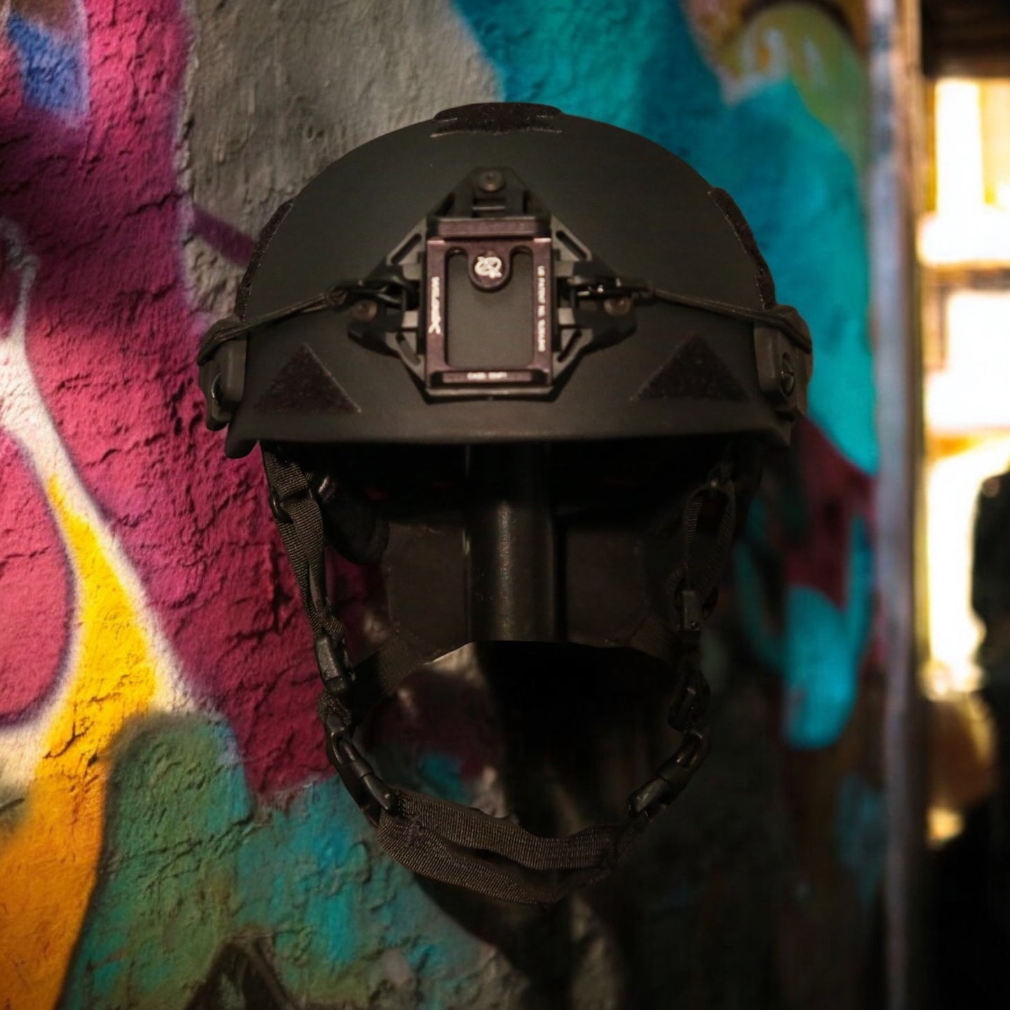 SCAR-ZERO: SHADOW SAUCE - Frequency Resistant - Visual Signaling (FR-VS) Ballistic Helmet
