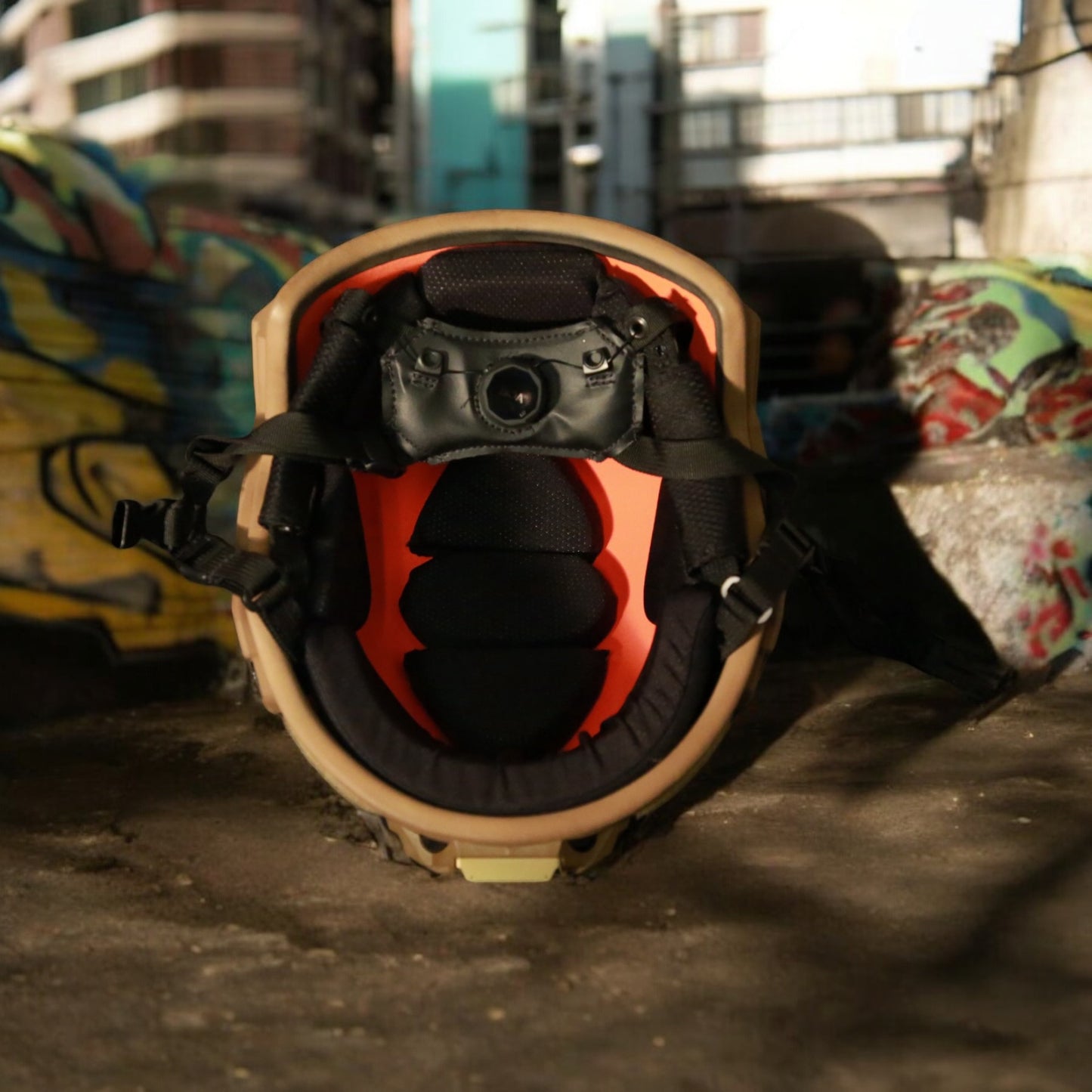 SCAR-ZERO: DINGO DRIZZLE - Frequency Resistant - Visual Signaling (FR-VS) Ballistic Helmet